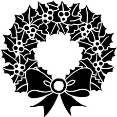 black and white flower