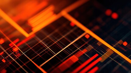 prototype. Virtual reality concept with abstract data patterns and glowing symbols. product launch decks, UI/UX mockups, designed for data visualization dashboards and holographic UIs.