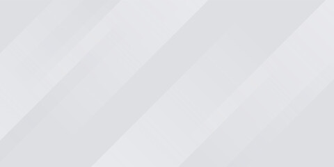 Diagonal grey gradient lines background. Abstract silver stripes wallpaper. Abstract gray tech backdrop. Oblique gris texture for graphic design, poster, banner, flyer, brochure, presentation. Vector