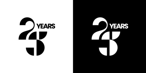 25 Years Corporate Anniversary Logo