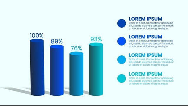 Spherical Blue Infographic Data Visualiser