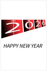 Happy new year 2026, celebration