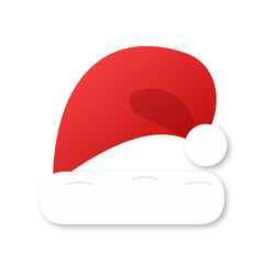 Santa hat vector