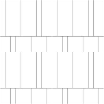 Vertical Offset Brick Pattern &ndash; Seamless vertical offset brick pattern in modern line art style.