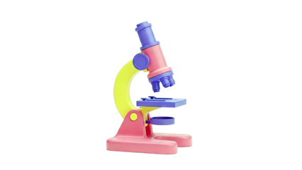Colorful Toy Microscope