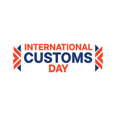 International Customs Day Logo Graphic