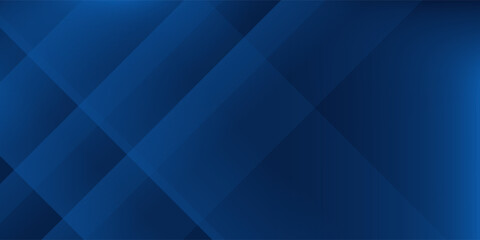 Fototapeta premium Dark Blue Geometric Gradient Background. The overlapping forms create depth and a modern, professional aesthetic, ideal for corporate branding, technology themes, and digital interfaces.