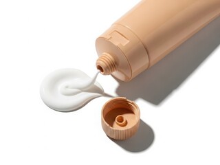 Tube of cream with squeeze
