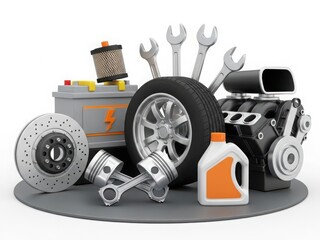 Automotive maintenance tools and parts