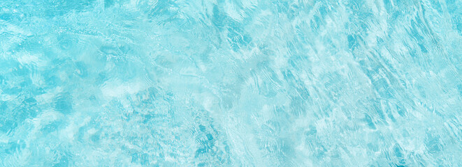 Obraz premium clear blue water background