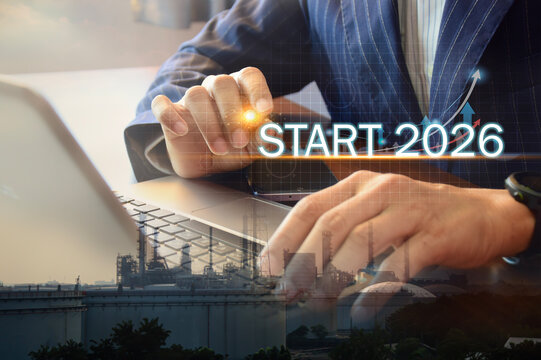 The concept for the start of the year 2026. - Powered by Adobe