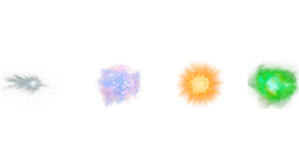 Cosmic, nova, explosion, iridescent, colours, radiant light create astral glow. PNG burst sparkles in Overlay with transparent brilliance. Celestial galaxy PNG perfect for surreal space and fireworks