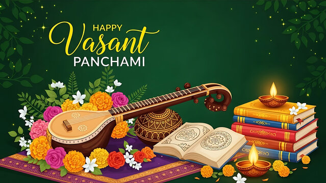 Celebrating vasant panchami with music and literature