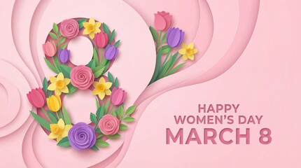 International Women&rsquo;s Day Celebration with Women Empowerment, Equality, and Diversity Concept