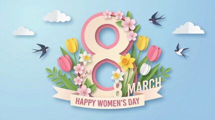 International Women&rsquo;s Day Celebration with Women Empowerment, Equality, and Diversity Concept