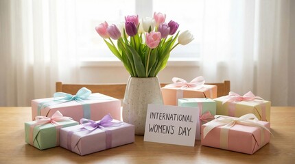 International Women&rsquo;s Day Celebration with Women Empowerment, Equality, and Diversity Concept
