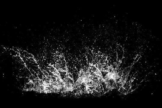 Captivating water splash, showcasing the dynamic nature of water