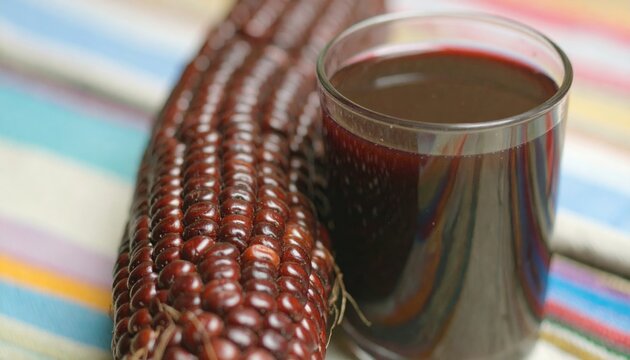 Purple Corn and Chicha Morada - A Peruvian Delight.