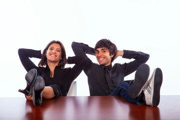 Successful business team