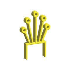 Cable icon design template