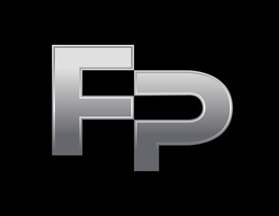 fp letter logo,fp initial logo,fp icon logo,fp monogram logo,fp financial logo,fp connecting logo