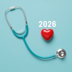 Stethoscope and Heart for 2026