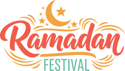 Elegant Ramadan Calligraphy Vector Lettering