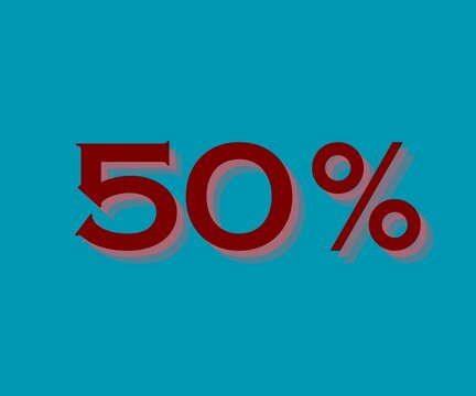 50% off, 50%, percent logo, logo percent , dicount logo, discount offer