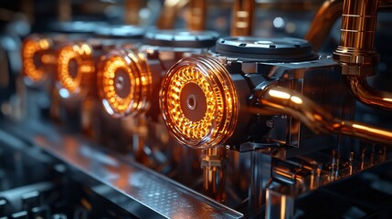 Detailed view of an advanced air cooler featuring fans and heat pipes, showcasing modern engineering and thermal management solutions. Close-up on its complex design, emphasizing efficiency and