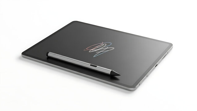 Blurry image of a black external hard drive