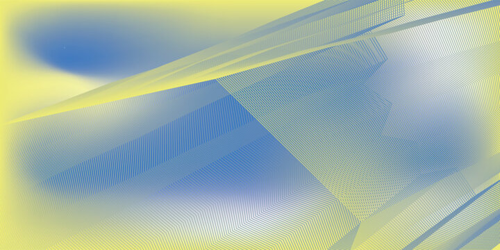 Beautiful Summer Color Abstract Background. Sky blue and yellow gradient mesh background. Vector Illustration.