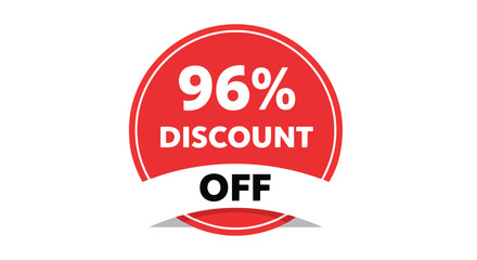 Unbeatable 96% discount banner for massive sales promotions and exclusive offers Get ready for incredible savings on products and services today
