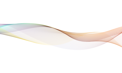 Vibrant heart shape made of light trails a romantic design on transparent background