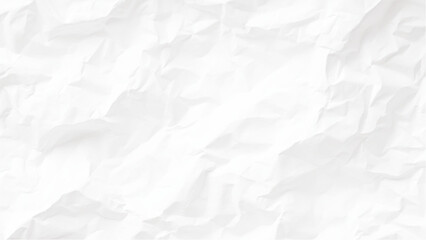Obraz premium white crumpled paper texture background