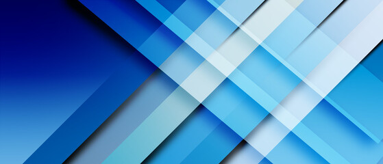 Fototapeta premium Banner design with diagonal dark blue stripe pattern