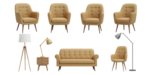Modern Living Room Furniture Set