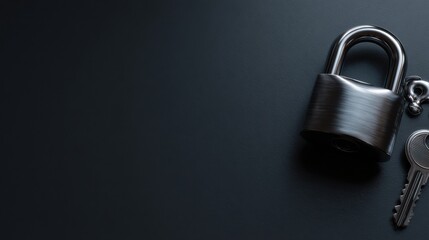 Security Features and Tools Arranged on a Dark Surface for Legal Protection and Safety in Professional Settings