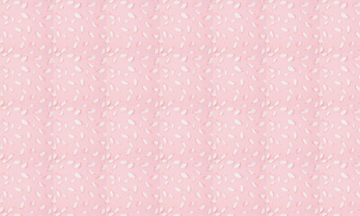 A soft, subtle textured background of pale pink with a delicate pattern of small white specks or dashes