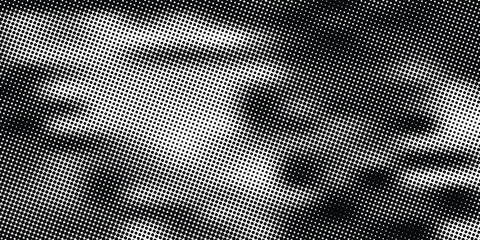 Halftone twisted grunge pattern design