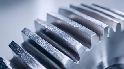 Macro metal gear teeth