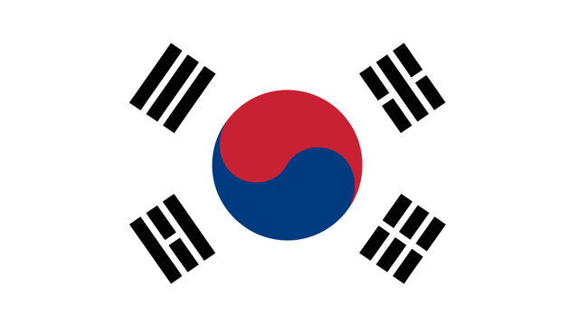 South Korea Flag - Taegeukgi National Symbol