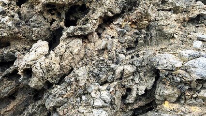 自然の造形が美しい岩のテクスチャ