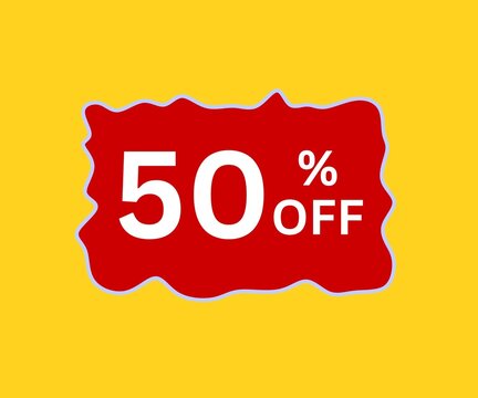 50% off, 50% logo, 50% icon, discount offer, discount logo,  percent, percent logo
