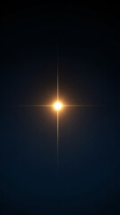 Bethlehem star, AI generated