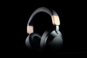 wireless headphones, AI generated