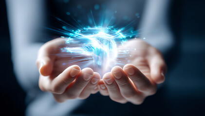 artificail intelligence illustration, AI generated