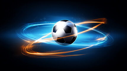 soccer illustration, AI generated