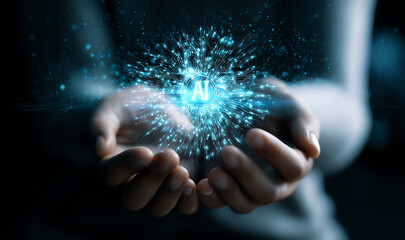 artificail intelligence illustration, AI generated