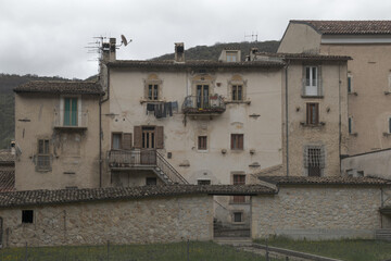 Historische Geb&auml;ude in Scanno, Abruzzen