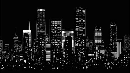 new york city skyline © Mbemz